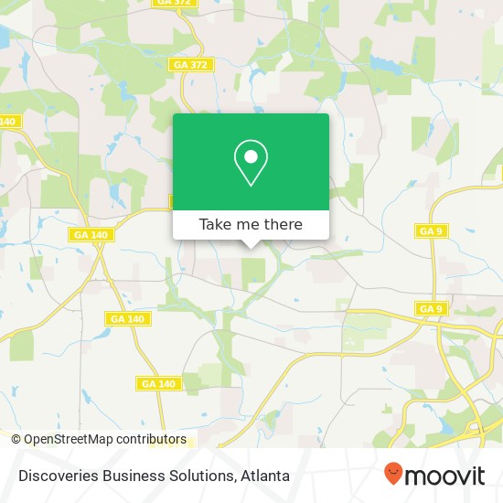 Mapa de Discoveries Business Solutions