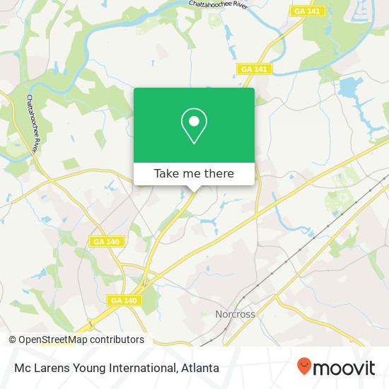 Mc Larens Young International map