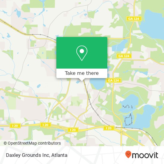 Mapa de Daxley Grounds Inc