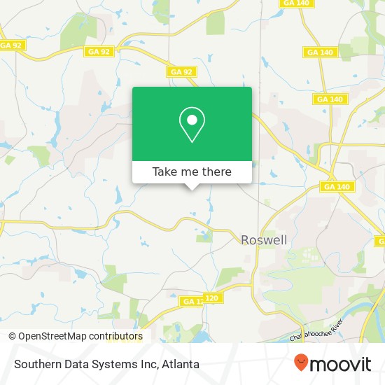 Mapa de Southern Data Systems Inc