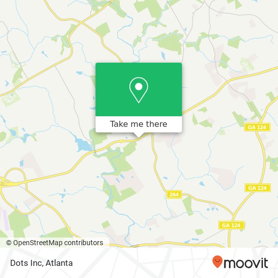 Dots Inc map