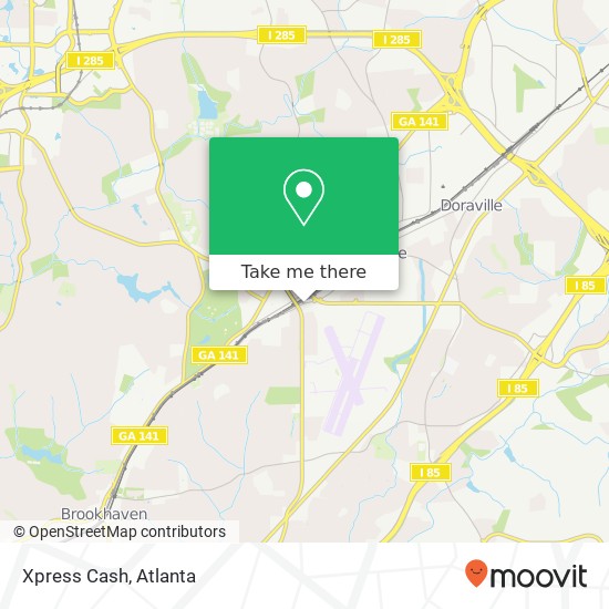 Xpress Cash map