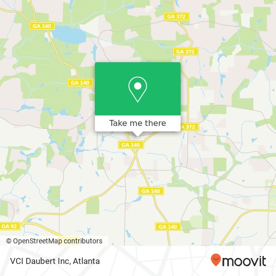 VCI Daubert Inc map