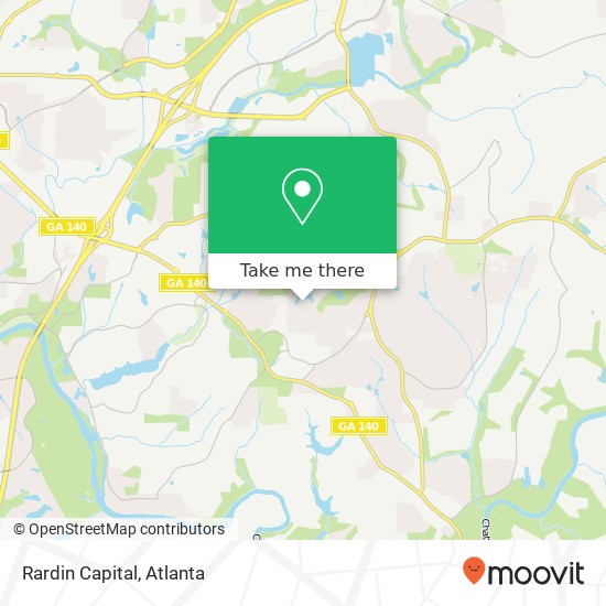 Mapa de Rardin Capital