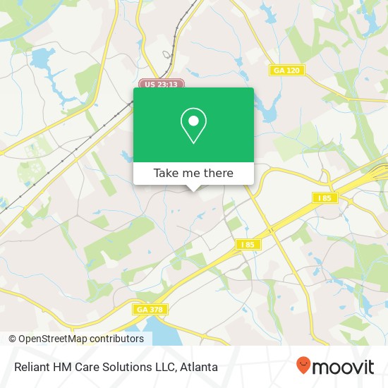 Mapa de Reliant HM Care Solutions LLC