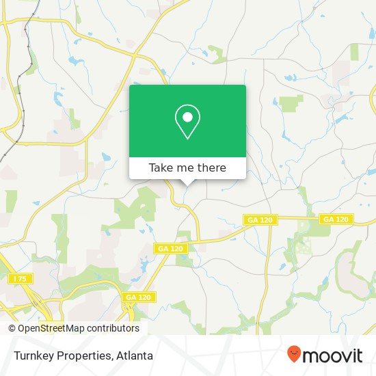 Mapa de Turnkey Properties