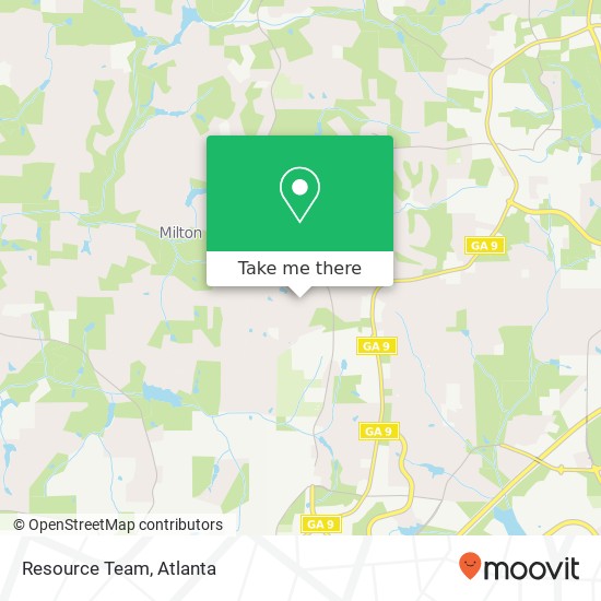 Resource Team map