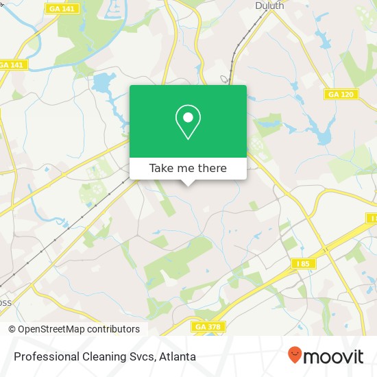 Mapa de Professional Cleaning Svcs