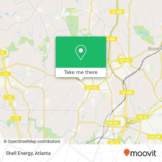 Shell Energy map