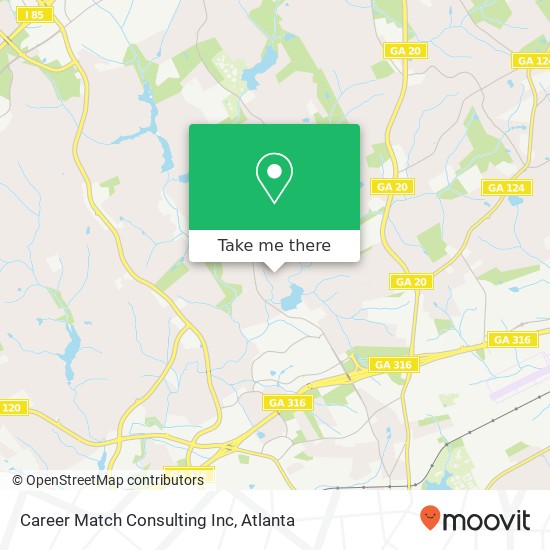 Mapa de Career Match Consulting Inc