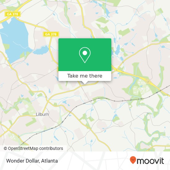 Mapa de Wonder Dollar