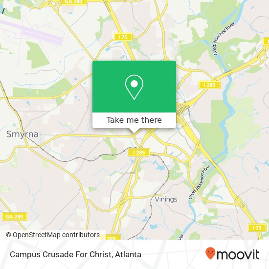 Mapa de Campus Crusade For Christ