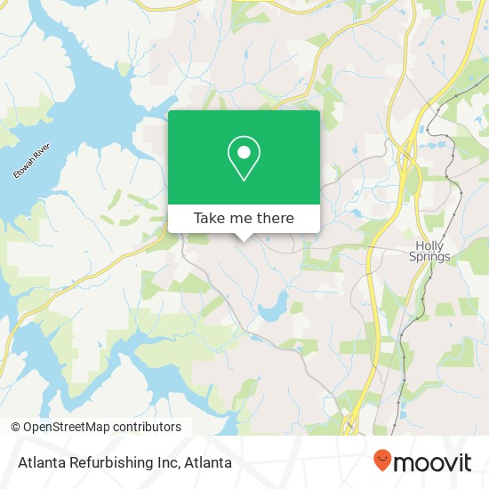 Atlanta Refurbishing Inc map