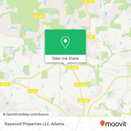 Baywood Properties LLC map
