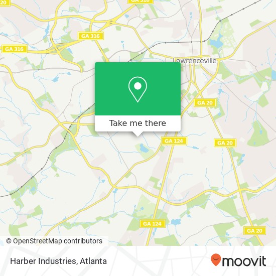 Mapa de Harber Industries