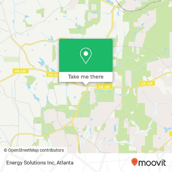 Energy Solutions Inc map