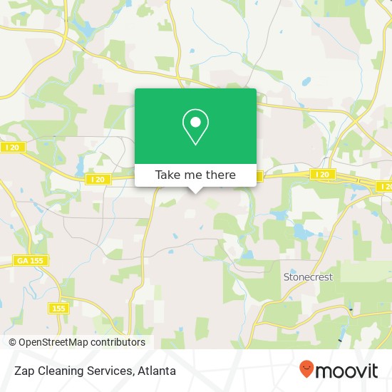 Zap Cleaning Services map