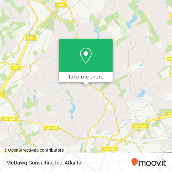 Mapa de McDawg Consulting Inc