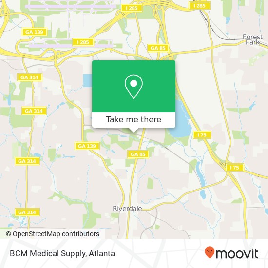 BCM Medical Supply map