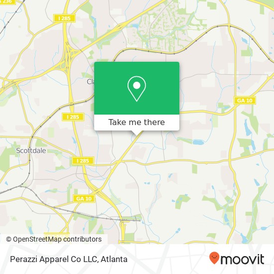 Mapa de Perazzi Apparel Co LLC