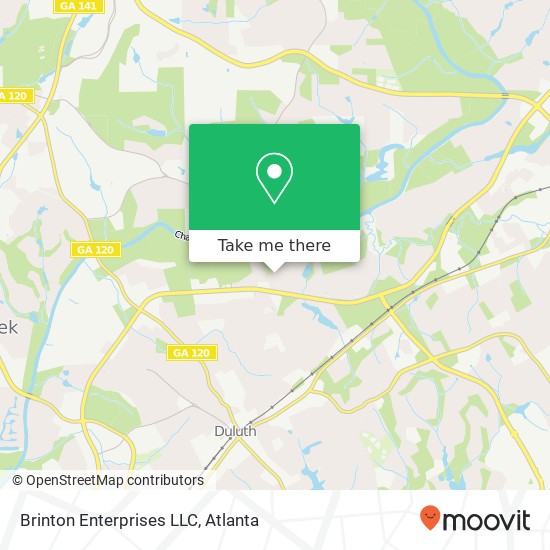 Mapa de Brinton Enterprises LLC