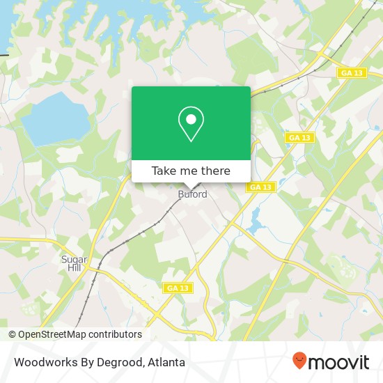 Woodworks By Degrood map