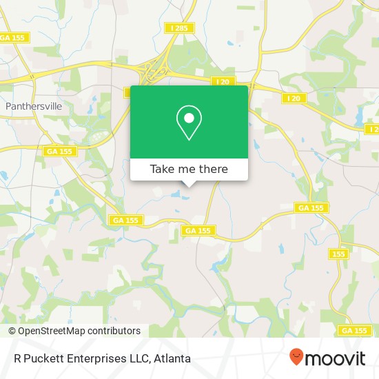 R Puckett Enterprises LLC map