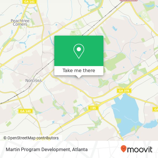 Martin Program Development map