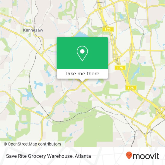 Save Rite Grocery Warehouse map