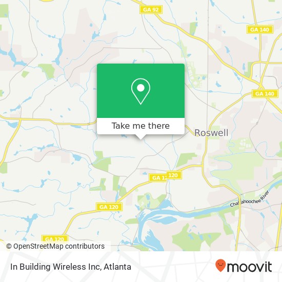 In Building Wireless Inc map