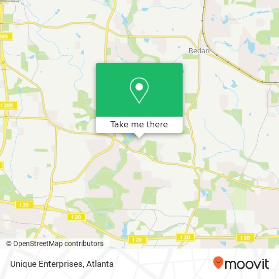 Unique Enterprises map