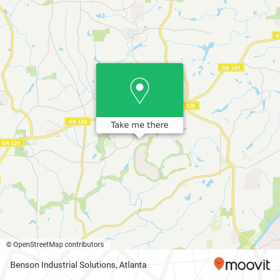 Benson Industrial Solutions map