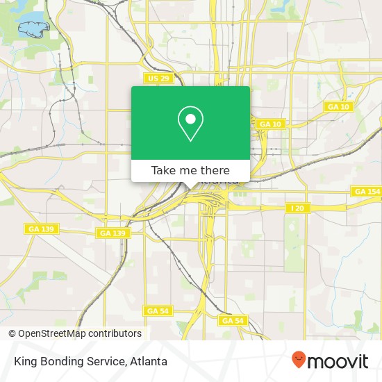 King Bonding Service map