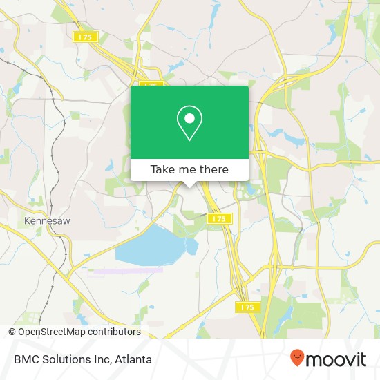 Mapa de BMC Solutions Inc