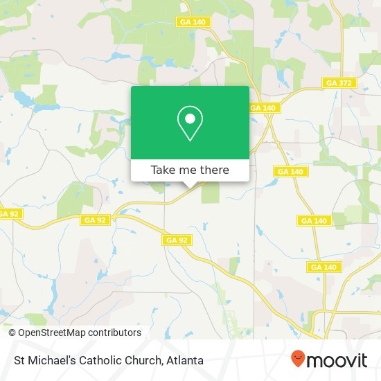 Mapa de St Michael's Catholic Church