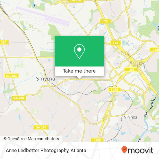 Anne Ledbetter Photography map