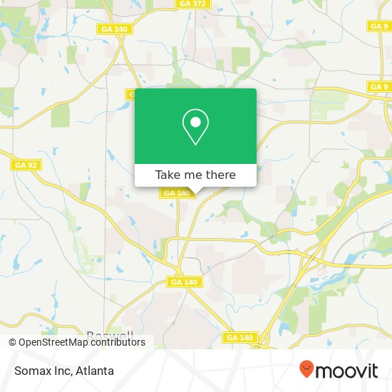 Somax Inc map