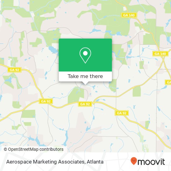 Mapa de Aerospace Marketing Associates