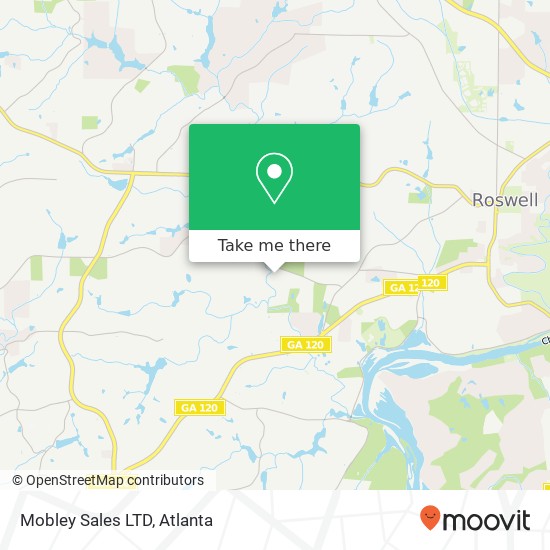 Mobley Sales LTD map