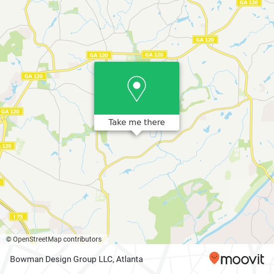 Mapa de Bowman Design Group LLC