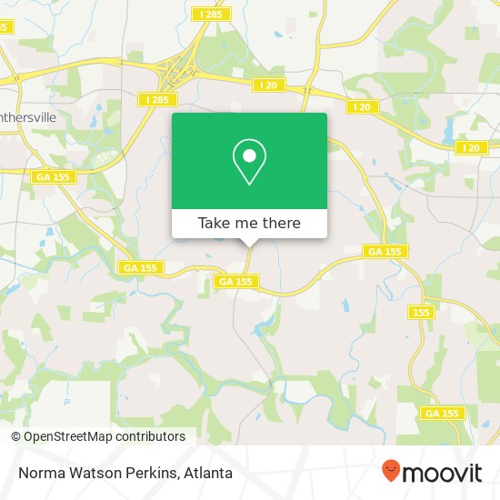 Norma Watson Perkins map