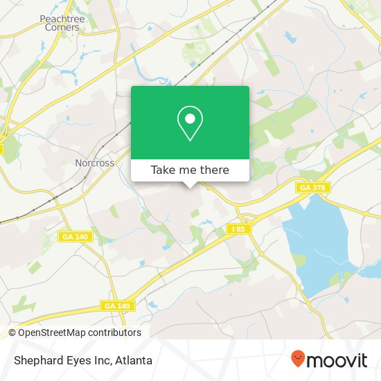 Mapa de Shephard Eyes Inc