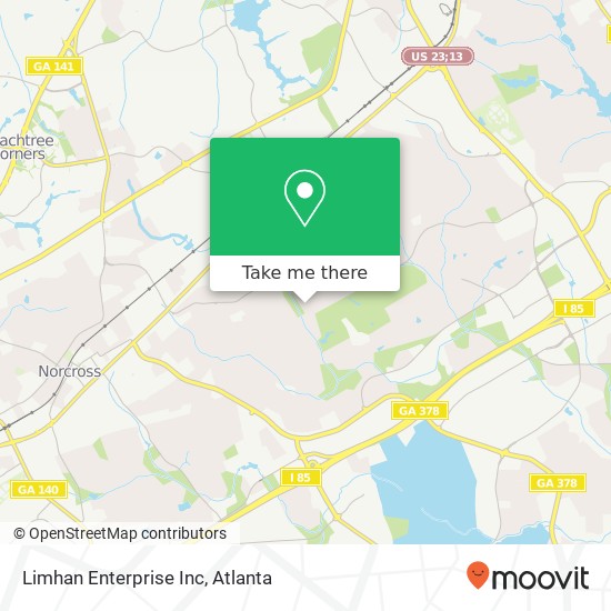 Mapa de Limhan Enterprise Inc