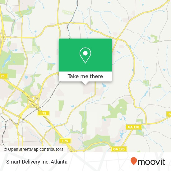 Mapa de Smart Delivery Inc