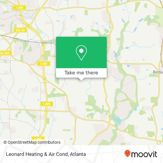 Mapa de Leonard Heating & Air Cond