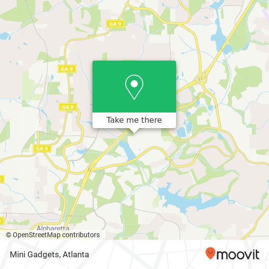 Mini Gadgets map