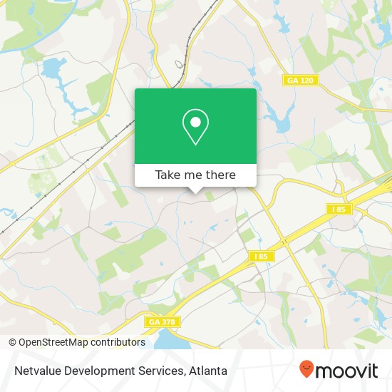 Mapa de Netvalue Development Services