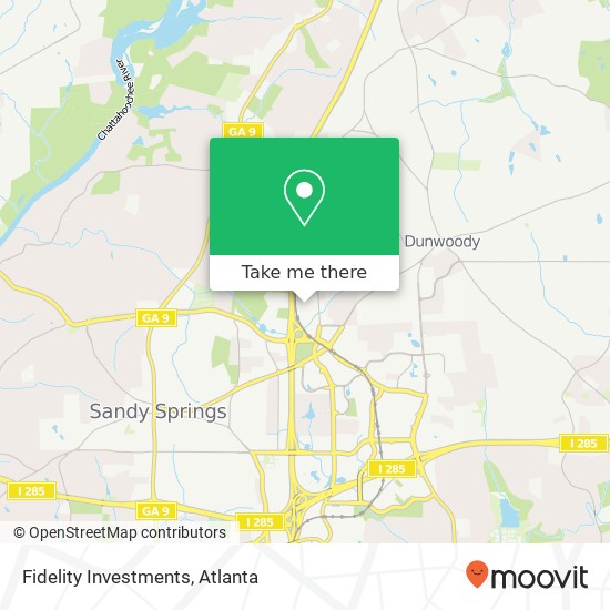 Fidelity Investments map