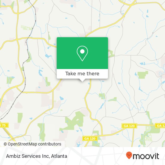 Ambiz Services Inc map