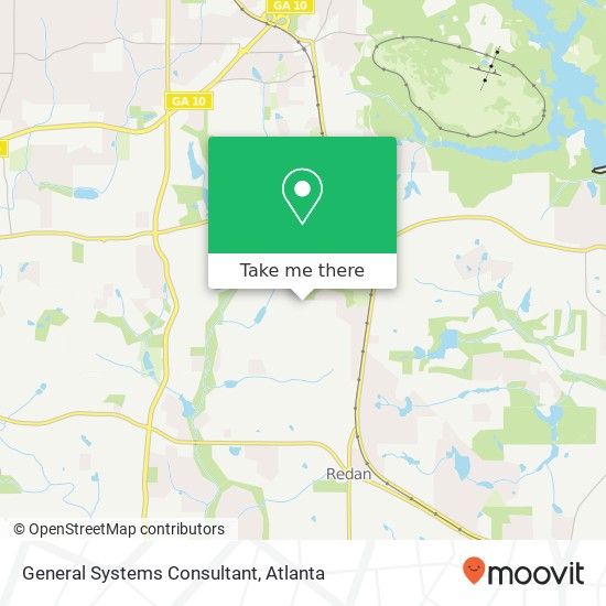 General Systems Consultant map